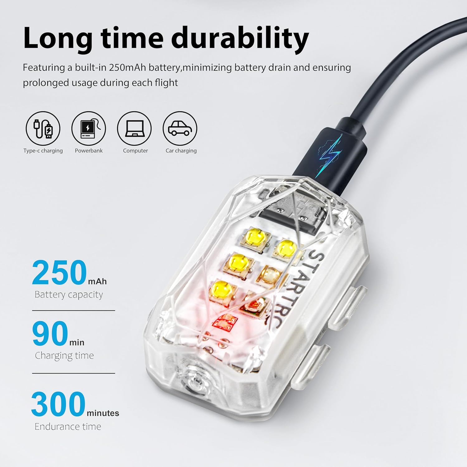 STARTRC Drone Strobe Light Ant - Drone Power Bank review and price